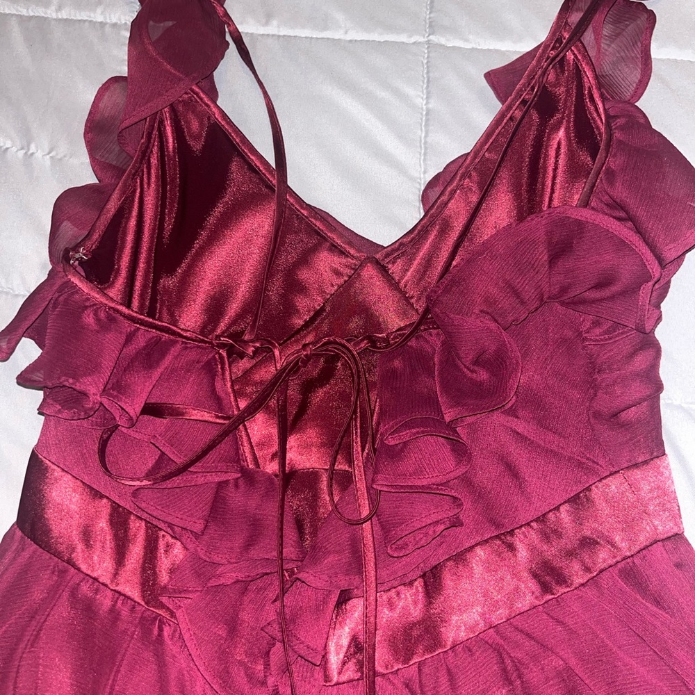 Arden B Cocktail Dress in maroon/burgundy